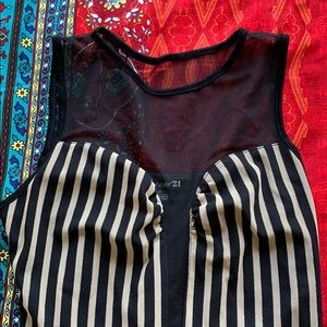 sexy stripped mini dress low cut club festival